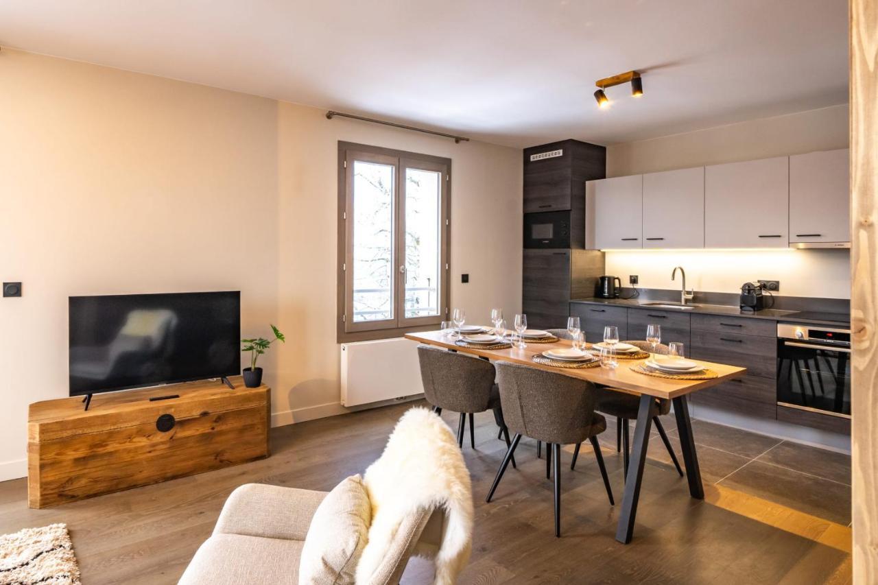 Perle Blanche - Brand New 2 Bedroom Apartment Perfectly Located Chamonix Exterior photo